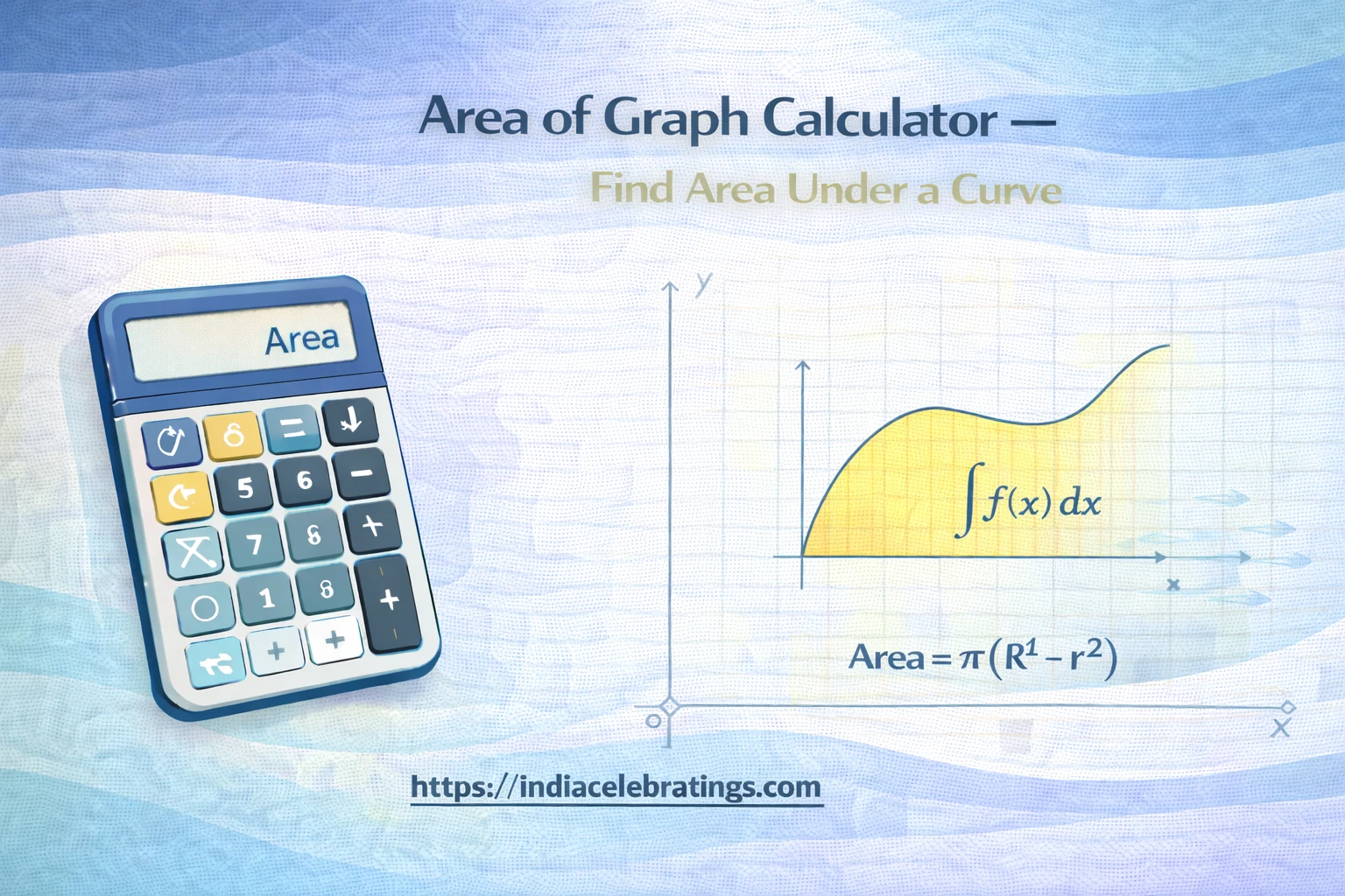 Area of Graph Calculator — Find Area Under a Curve (Definite Integral) 1 Area of Graph Calculator